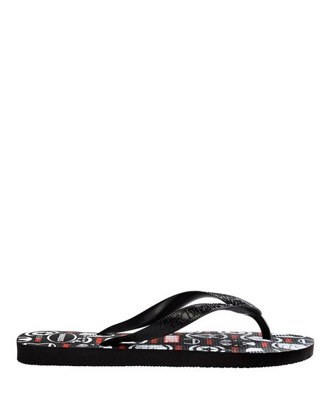 chinelo masculino estampado marvel havaianas top preto