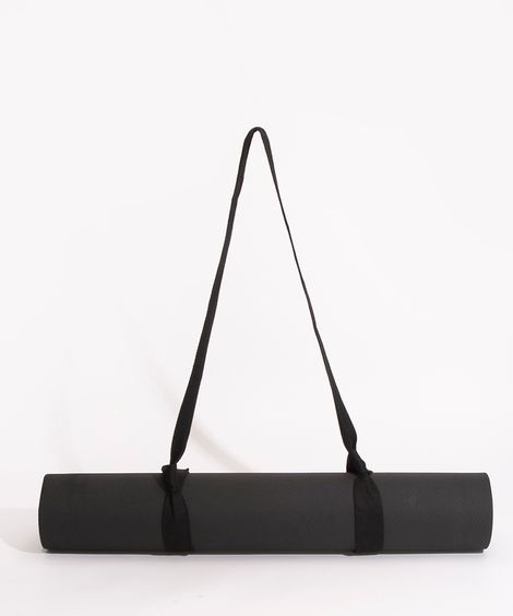 tapete esportivo para yoga preto