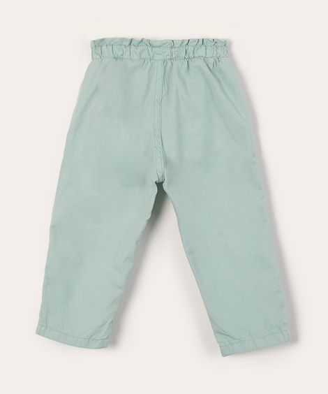calça infantil clochard  verde claro
