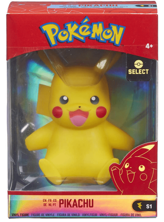 Sintético doll estampado - Pokémon - Pikachu e sua turma - Fundo amarelo