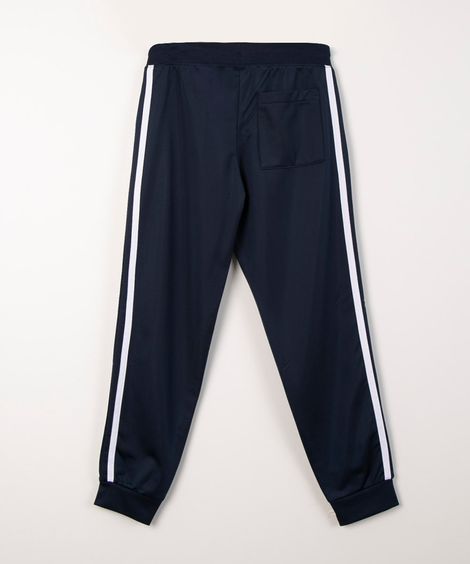 calça infantil com cordão capitão américa azul marinho