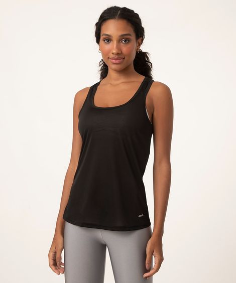 regata esportiva ace básica decote nadador - preto