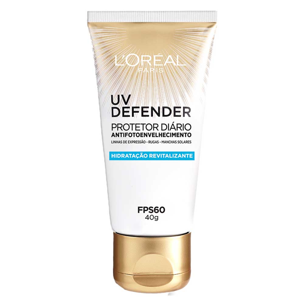 LOréal Paris UV Defender Kit - 2 Protetores Solares Faciais FPS 60