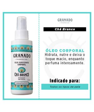 Óleo Corporal Granado - Chá Branco 120ml