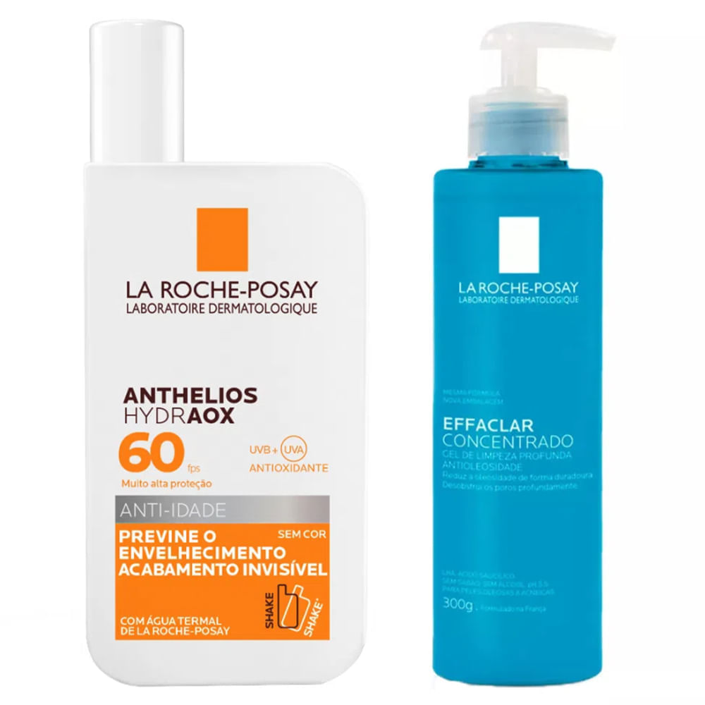 La Roche Posay Kit – Gel de Limpeza + Protetor Solar Facial
