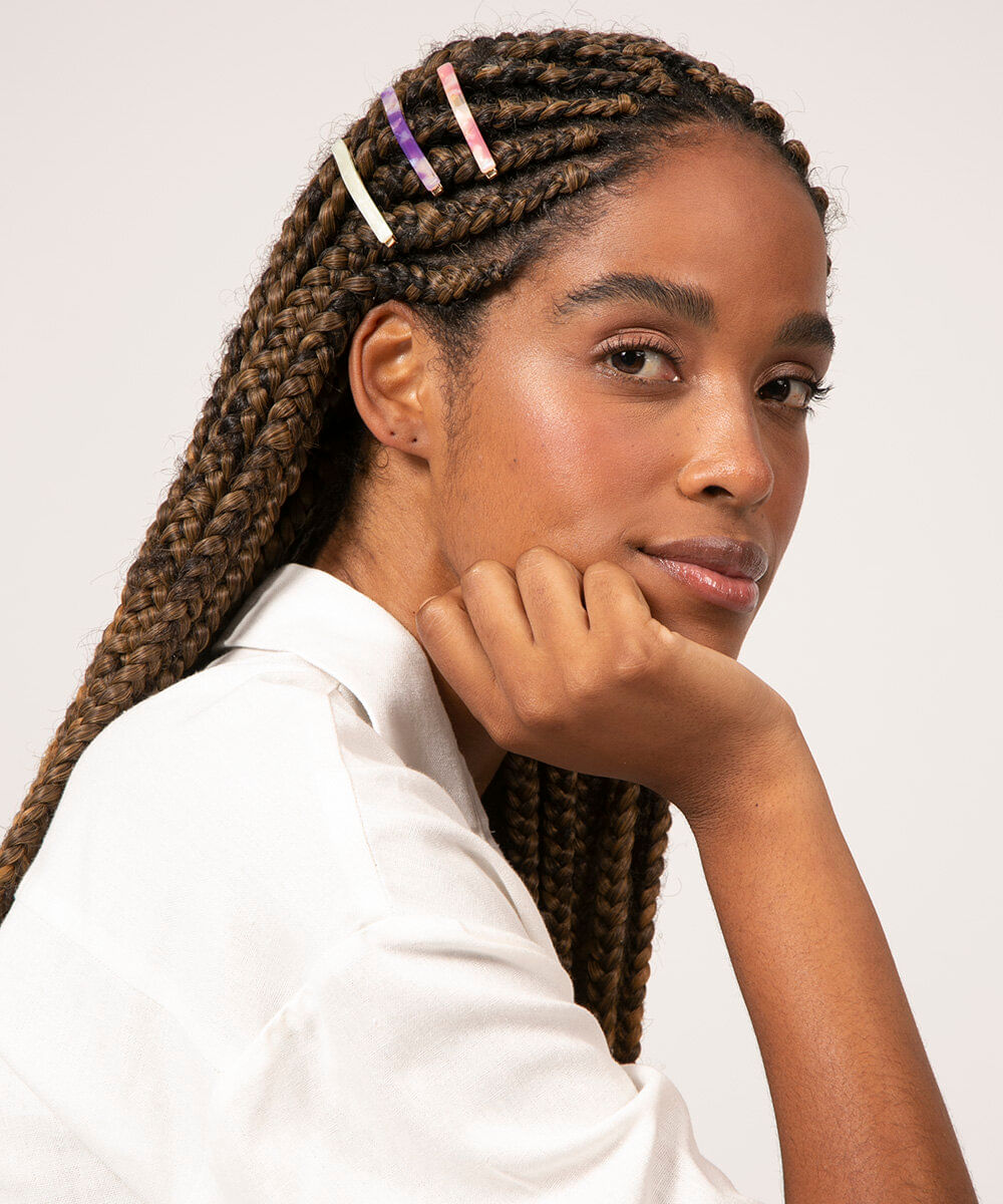 kit de 6 presilhas multicor