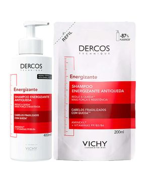 Vichy Dercos Energizante Kit - Shampoo + Shampoo Refil