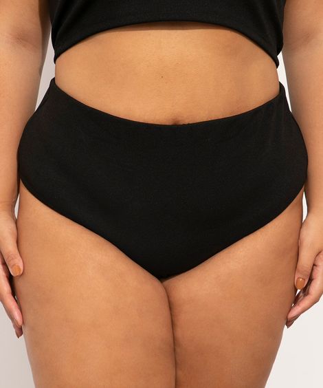 hot pant básico plus size mindset preto