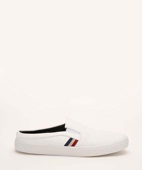 tênis mule slip on oneself  off white