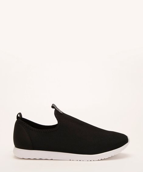 Tênis Feminino Casual Via Uno Preto