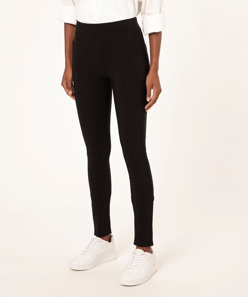 Calça Legging Jacquard Palmeiras