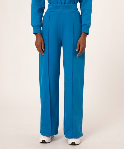 calça de moletom pantalona azul
