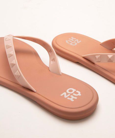 rasteirinha tachas zaxy  rosa