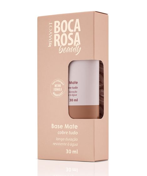 Base Líquida Matte HD 30ml 8 Fernanda - Boca Rosa Beauty by Payot   Único