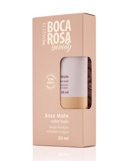 Base Líquida Matte Perfect HD 30ml - Boca Rosa Beauty By Payot - 05 Adriana Único