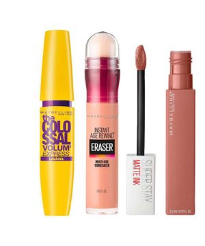 Maybelline Colossal Age Rewind Matte Ink Kit – Máscara de Cílios + Corretivo + Batom