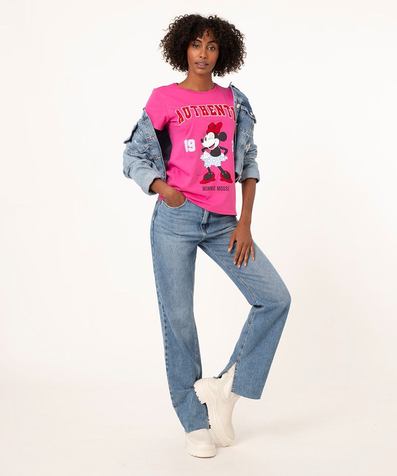 Camiseta minnie online stradivarius