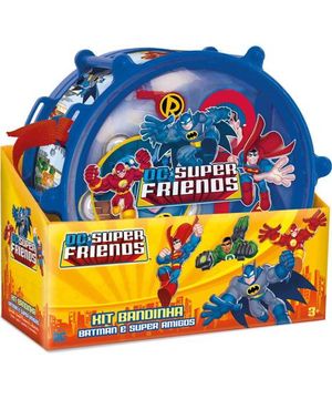 Brinquedo Kit Bandinha Batman e Super Amigos