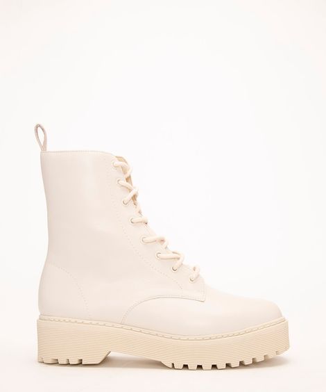 coturno cano médio tratorado oneself off white