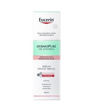 Sérum Efeito Triplo Eucerin Dermo Pure Oil Control 40ml