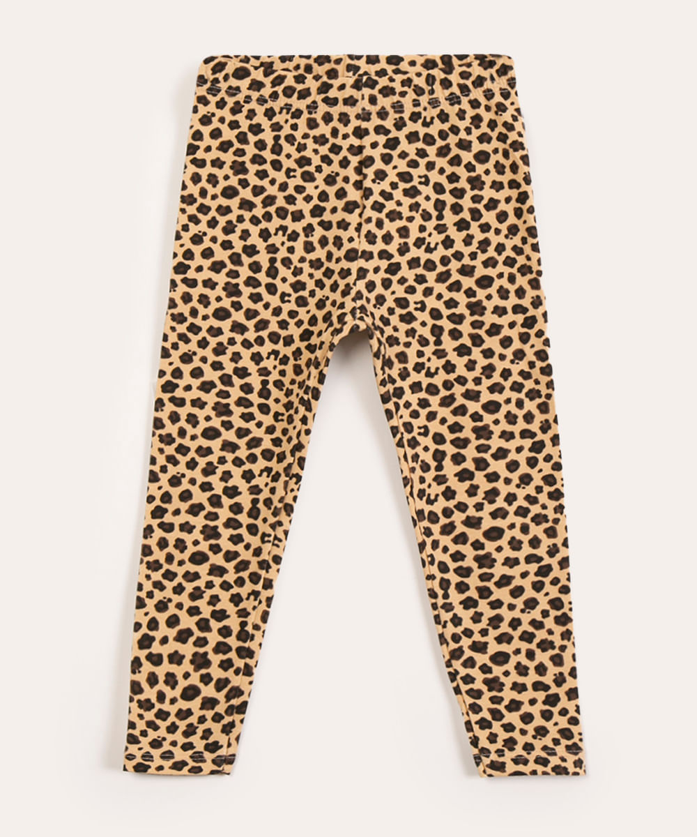 calça legging infantil básica preta - C&A