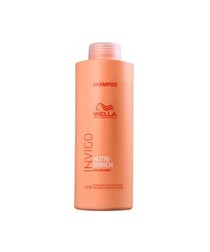 Kit Wella Nutri Enrich - Shampoo 1000 ml + Máscara 500 ml