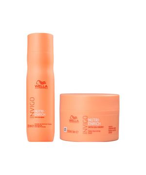 Kit Wella Pro Invigo Enrich Sh 250 Ml + Masc 150 Ml