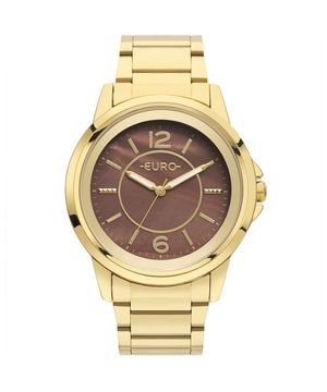 Relógio Euro Feminino Glitz Dourado - EU2033AZ/4M