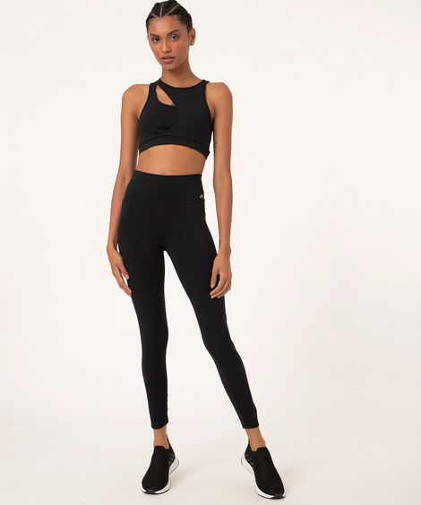 calça legging básica esportiva preto