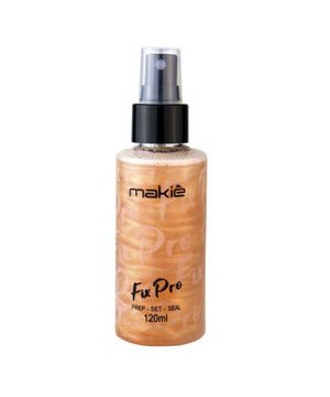 Fixador de Maquiagem Makiê Fix Pro Power Bronze 120ml