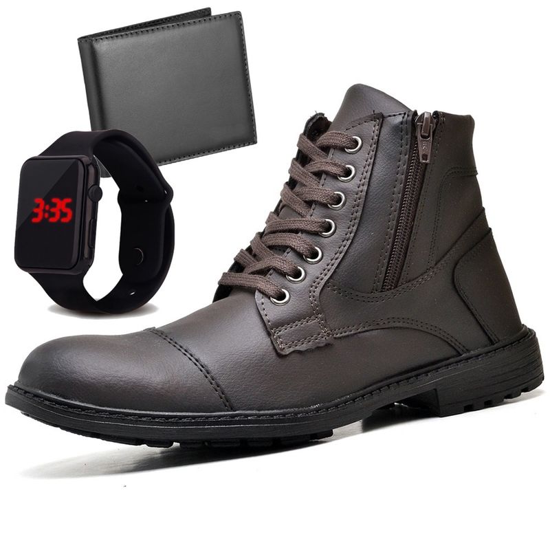 Relógio Digital Touro Boots Pulseira Silicone Preto - Compre Agora