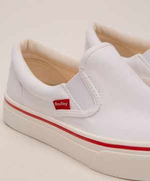 slip on redley originals branco