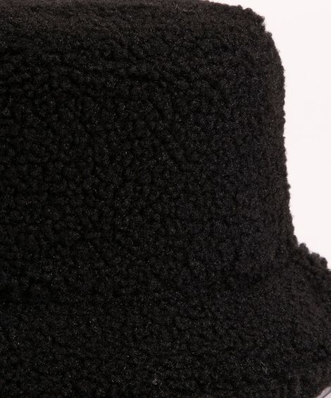 chapéu bucket sherpa preto