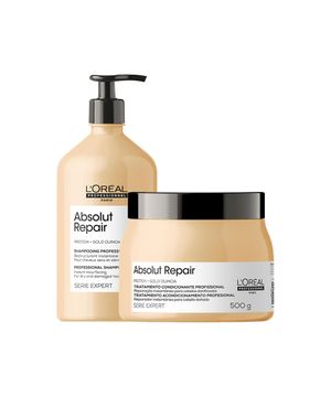 Kit L'Oréal Pro  Absolut Repair Gold Quinoa - Sh+Másc