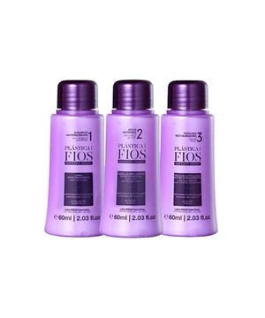 Kit Cadiveu Plástica Dos Fios Sh60+másc60+antifrizz60