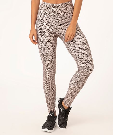 calça legging poá esportivo ace multicor