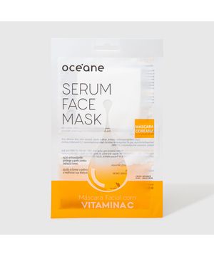 Máscara Facial C/ Vitamina C - Serum Face Mask 20ml Océane