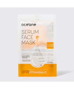 Máscara Facial C/ Vitamina C - Serum Face Mask 20ml Océane