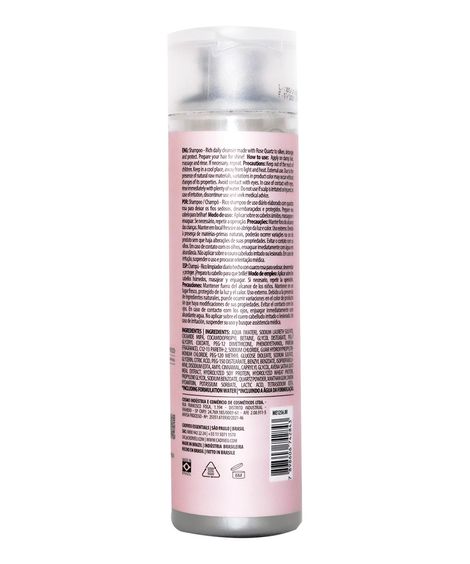 shampoo quartzo shine by boca rosa hair cadiveu essentials  único