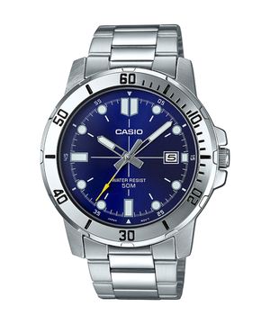 Relógio masculino Casio analógico  prateado