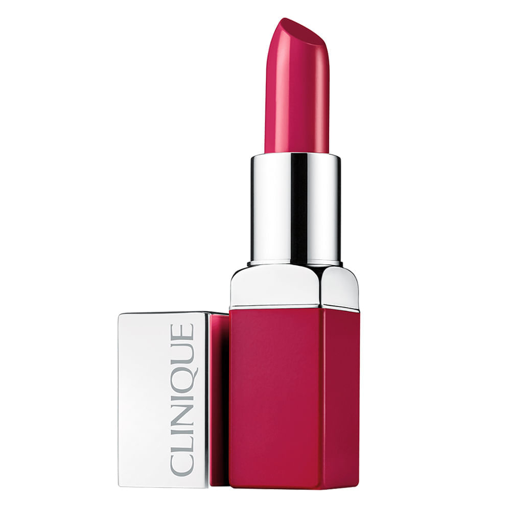 Pop Lip Colour + Primer Clinique - Batom Raspberry Pop