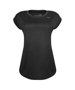 Camiseta Mizuno Sportwear Feminina Preto