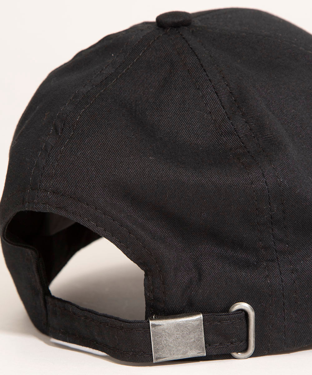 boné básico aba curva preto