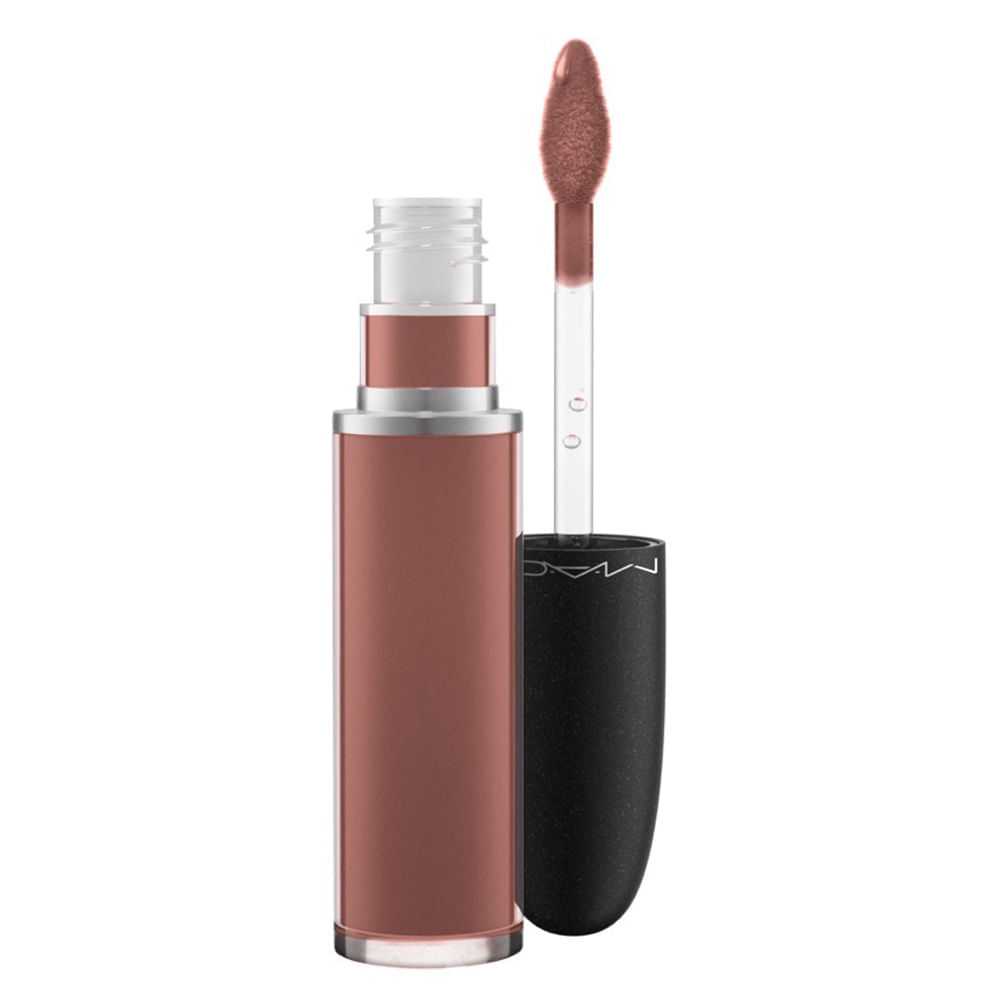 Retro Matte Liquid Lipcolour M·A·C - Batom Topped With Brandy