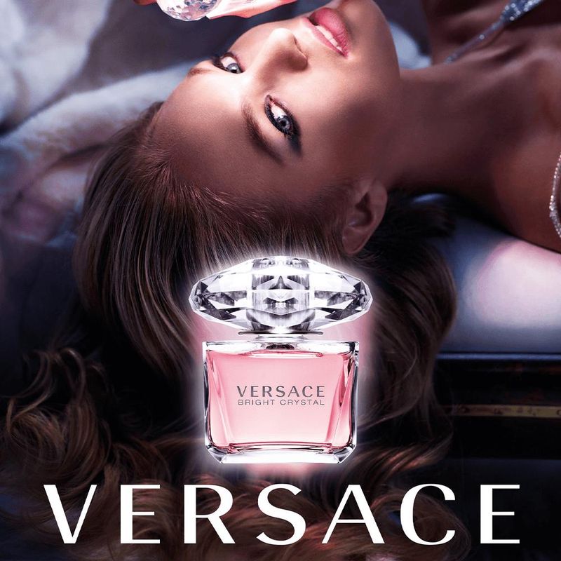 versace bright crystal edt perf fem 90ml - C&A