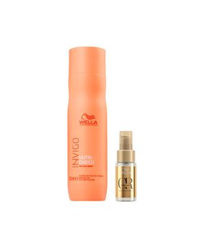 Kit Wella Pro Invigo Enrich Sh 250 Ml + Oil 30 Ml