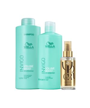 Kit Wella Professionals Invigo Volume Boost Sh Másc Óleo