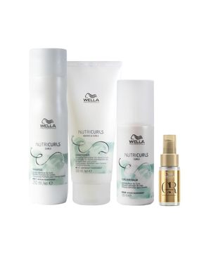 Kit Wella Professionals Nutricurls Sh Cond LV Óleo