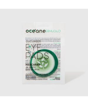 Máscara P/ Olhos de Pepino  Cucumber Eye Pads Oceane 10un