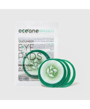 Máscara P/ Olhos de Pepino  Cucumber Eye Pads Oceane 10un